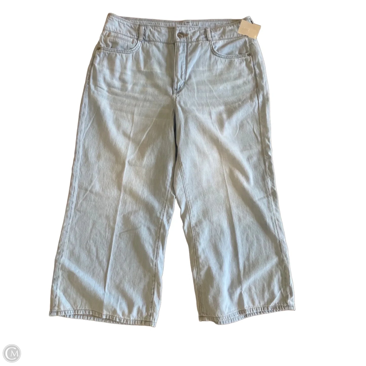 Capris By Not Your Daughters Jeans In Blue Denim, Size: 10