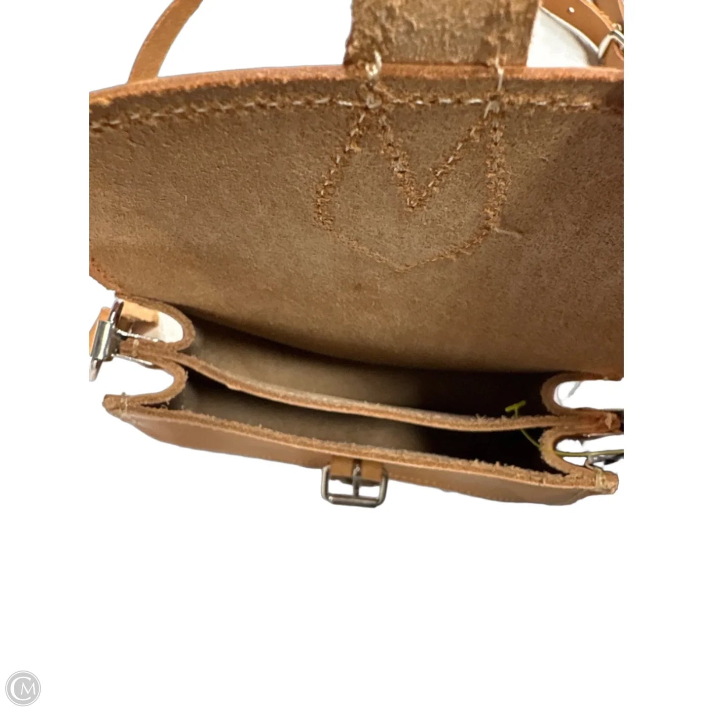 Crossbody Leather By Clothes Mentor, Size: Small