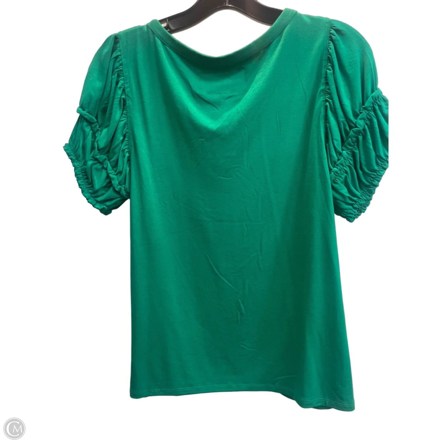 Top Short Sleeve By Cupio In Green, Size: S