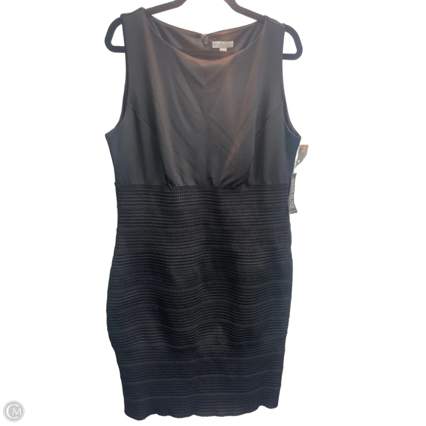 Dress Party Midi By New York And Co In Black, Size: Xl