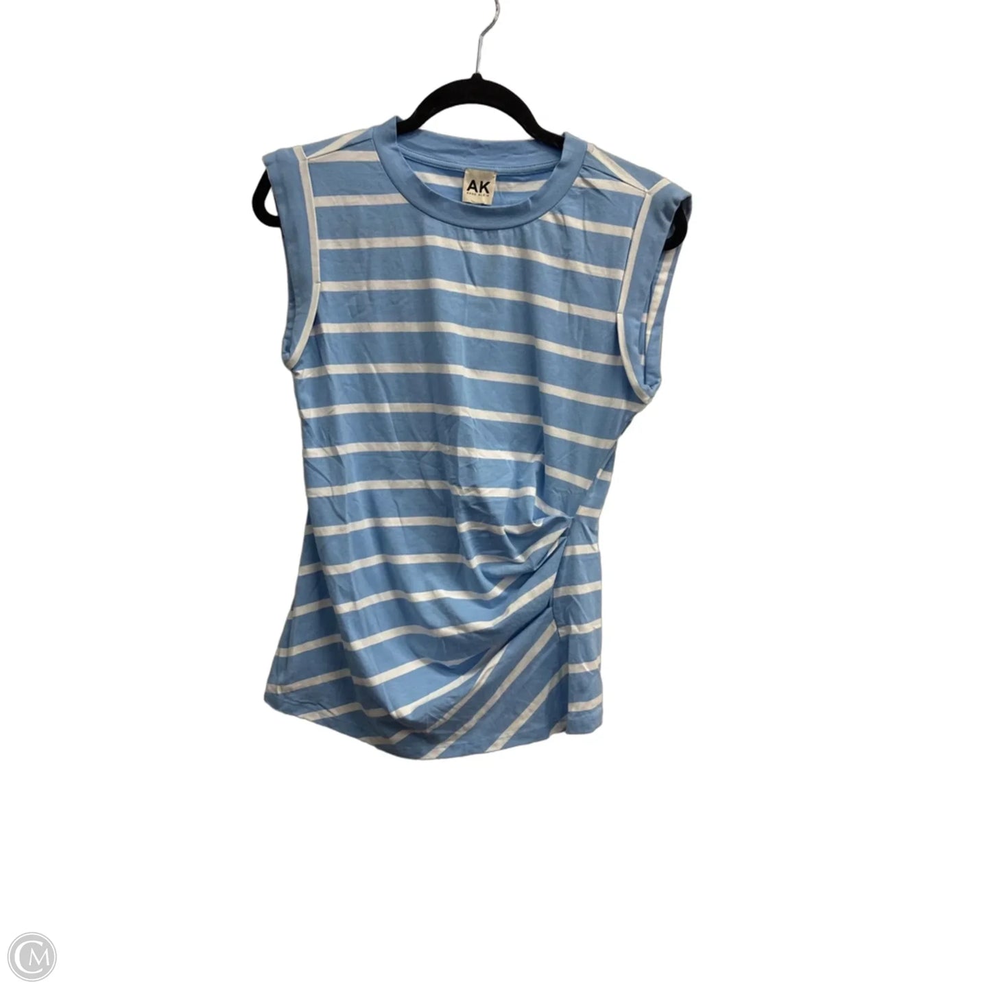 Top Sleeveless By Anne Klein In Striped Pattern, Size: Xs