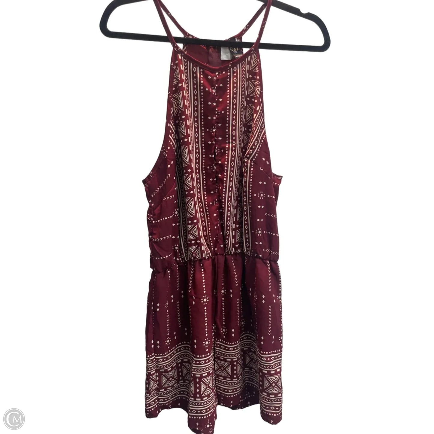 Romper By Windsor In Maroon, Size: L