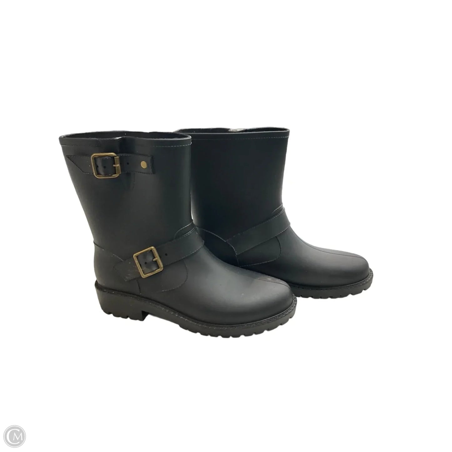 Boots Rain By Time And Tru In Black, Size: 7