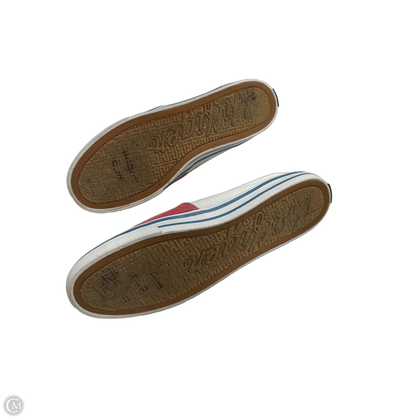 Shoes Flats By Tommy Hilfiger In Pink & White, Size: 8.5