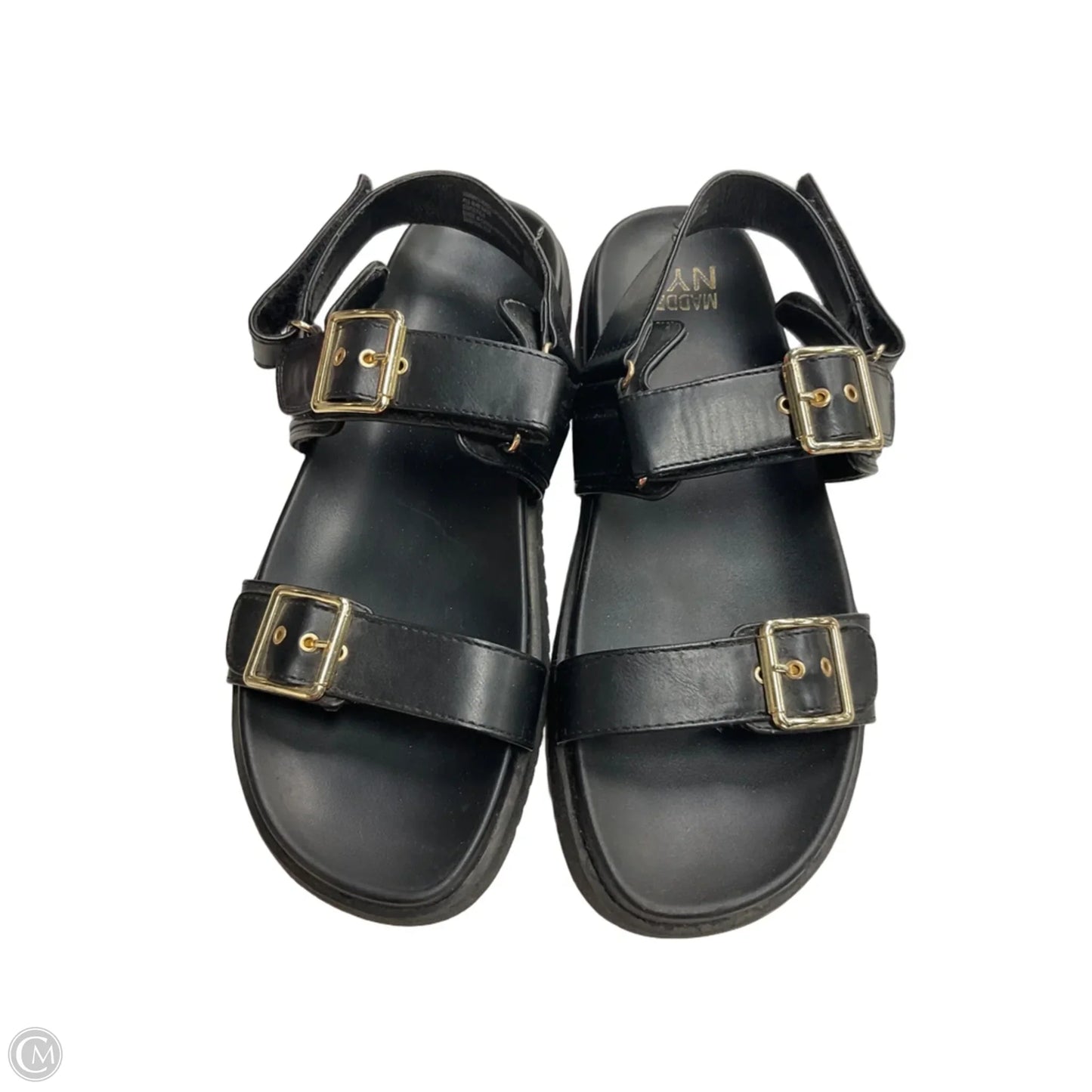 Sandals Flats By Madden Nyc In Black, Size: 9.5