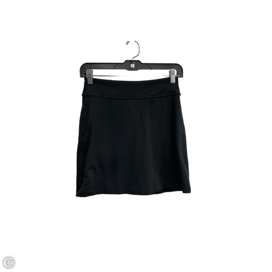Athletic Skort By Athleta In Black, Size: Xxs