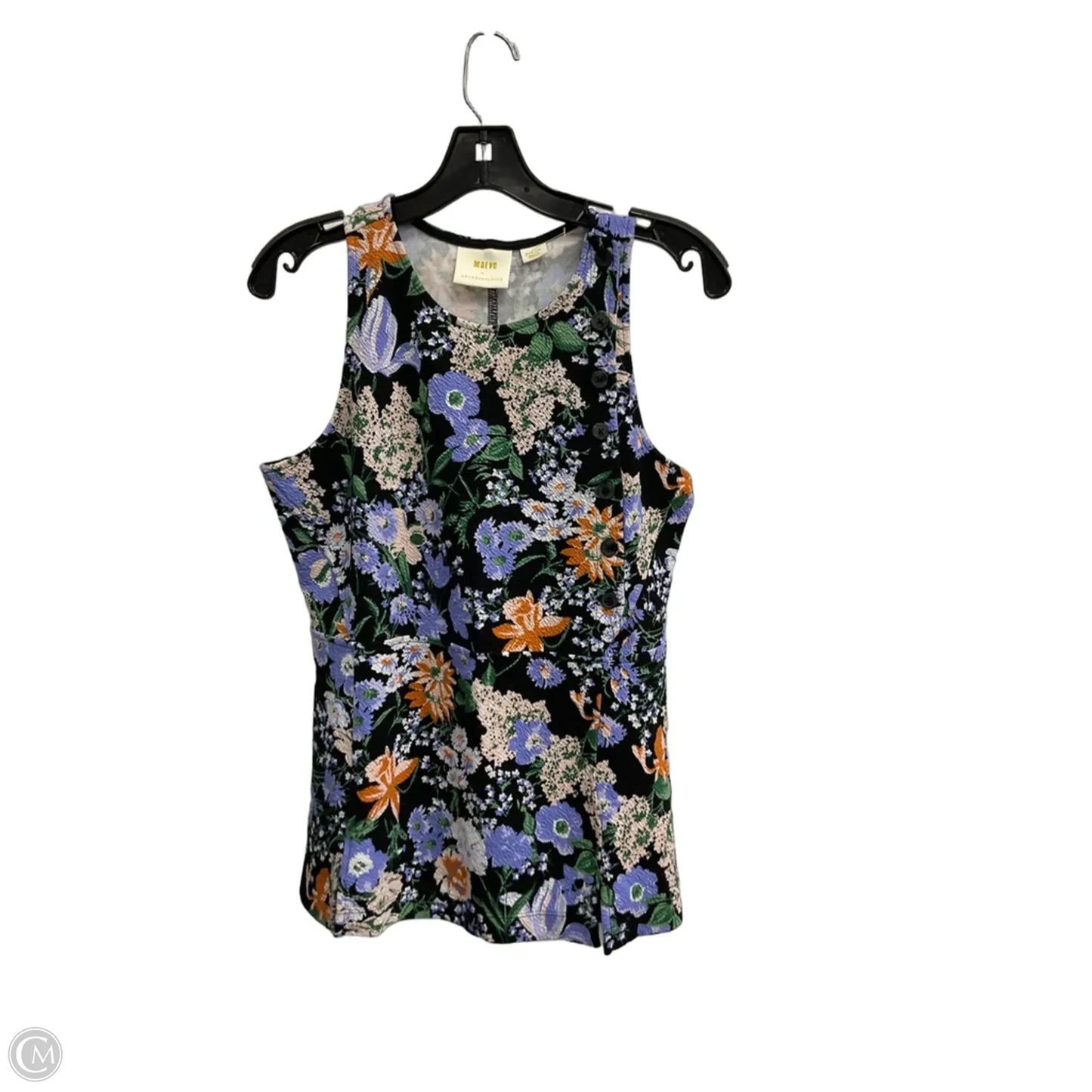 Top Sleeveless By Maeve In Floral Print, Size: M