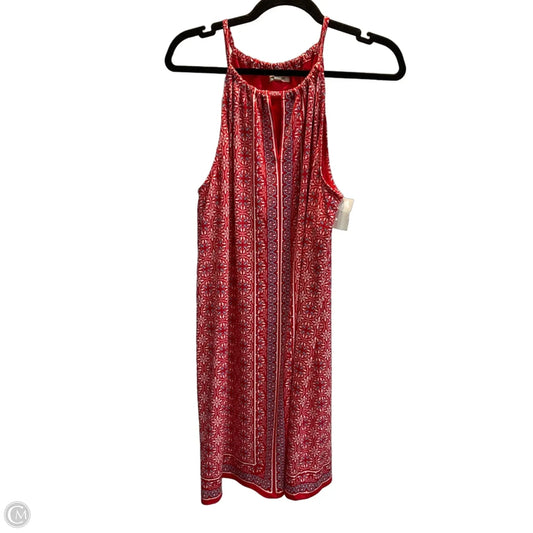 Dress Casual Short By Max Studio In Red, Size: L