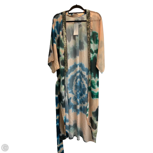 Kimono By Clothes Mentor In Multi-colored, Size: Osfm