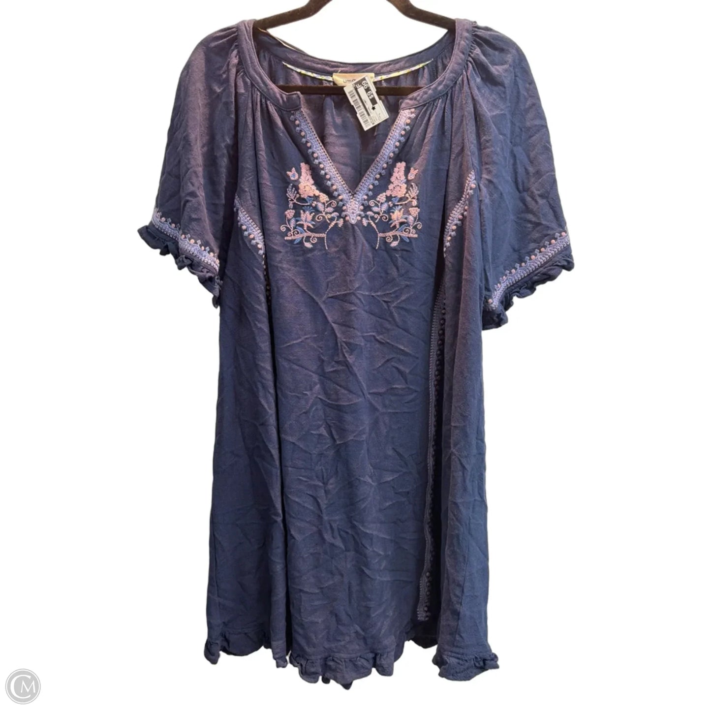 Dress Casual Short By Umgee In Navy, Size: L