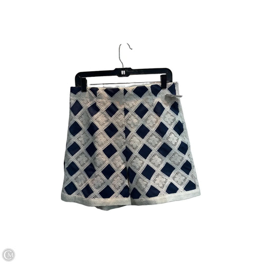 Shorts By Current Air In Blue & Cream, Size: M