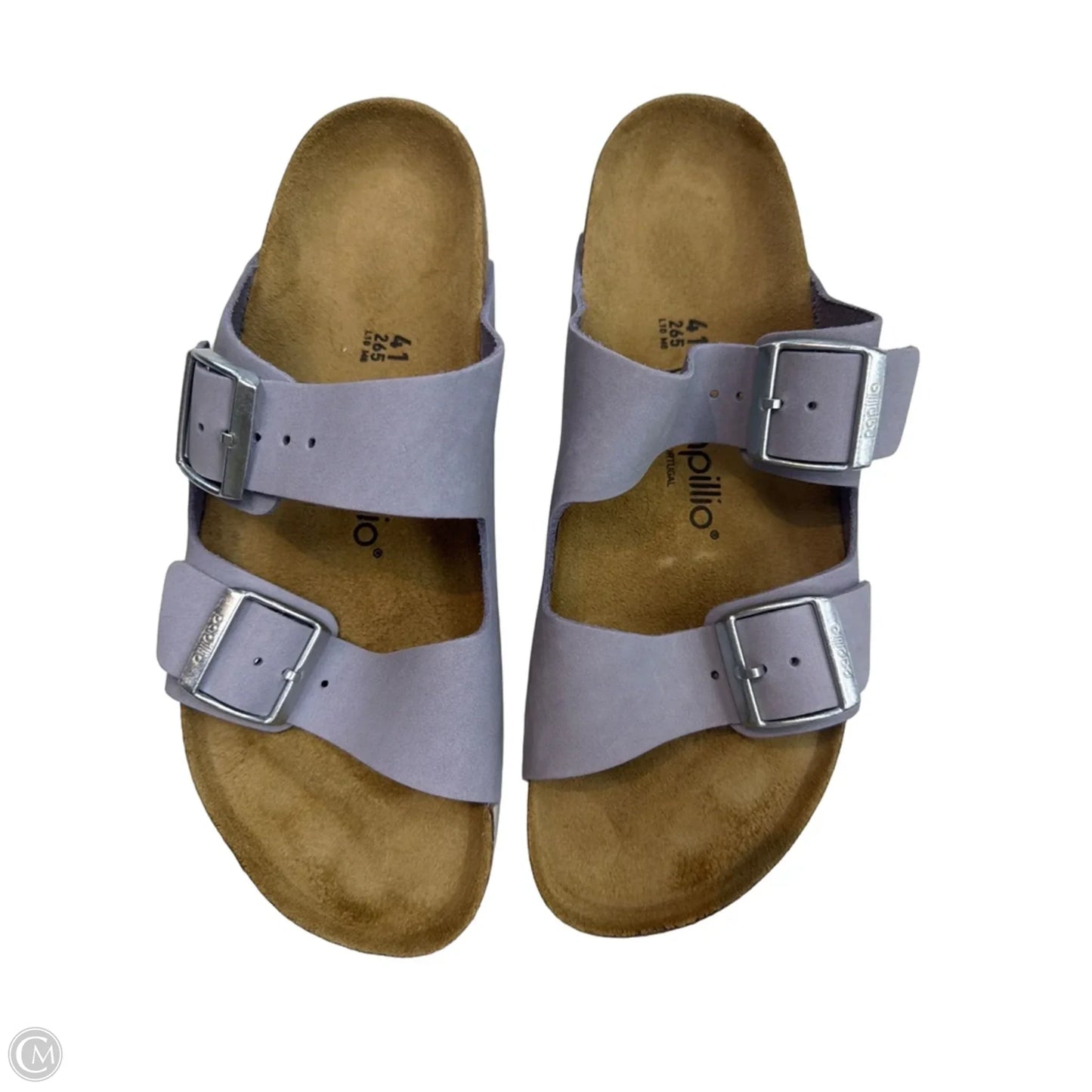 Sandals Heels Platform By Birkenstock In Purple, Size: 10