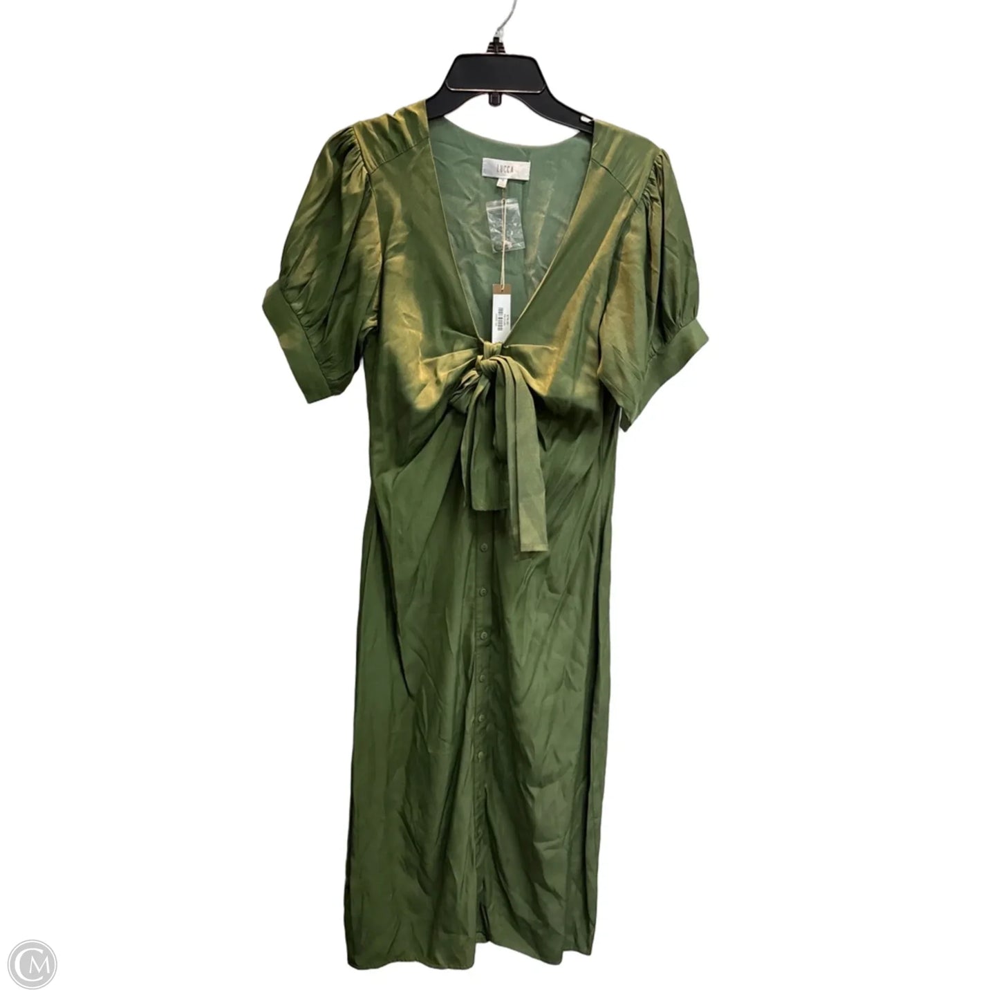 Dress Casual Maxi By Lucca Couture In Green, Size: M