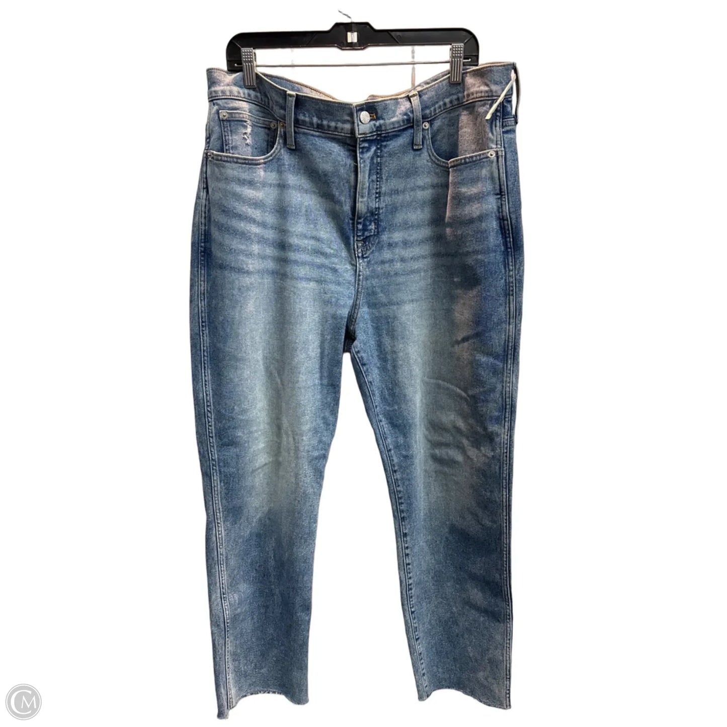Jeans Straight By J. Crew In Blue, Size: 18
