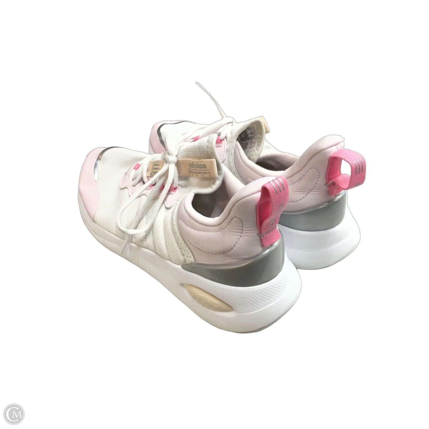 Shoes Athletic By Adidas In Pink & White, Size: 8.5
