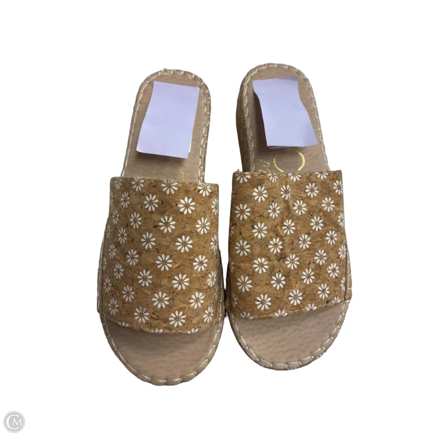 Sandals Heels Platform By Matisse In Tan, Size: 7