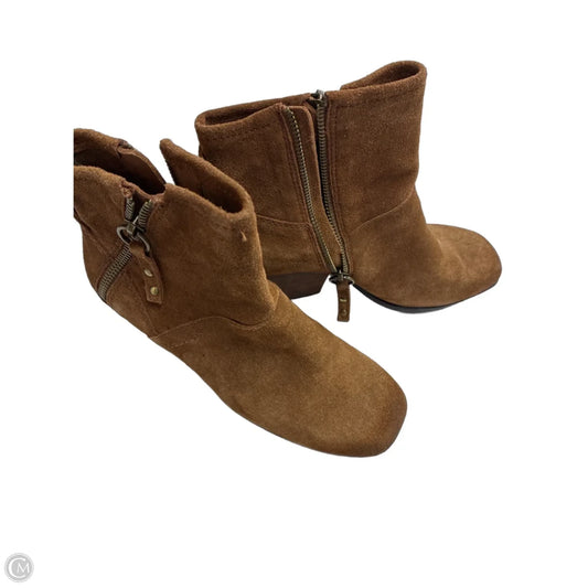 Boots Leather By Otbt In Brown, Size: 6