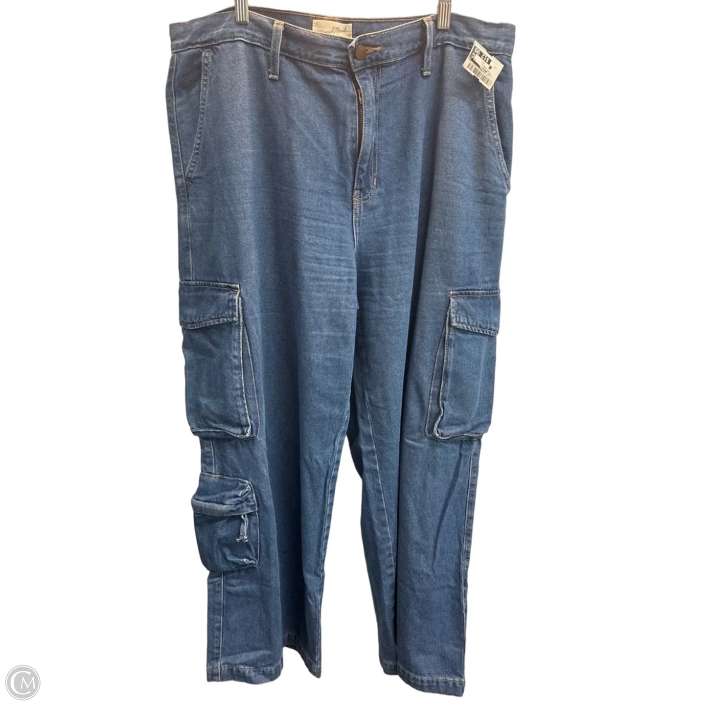 Jeans Wide Leg By Universal Thread In Blue, Size: 16