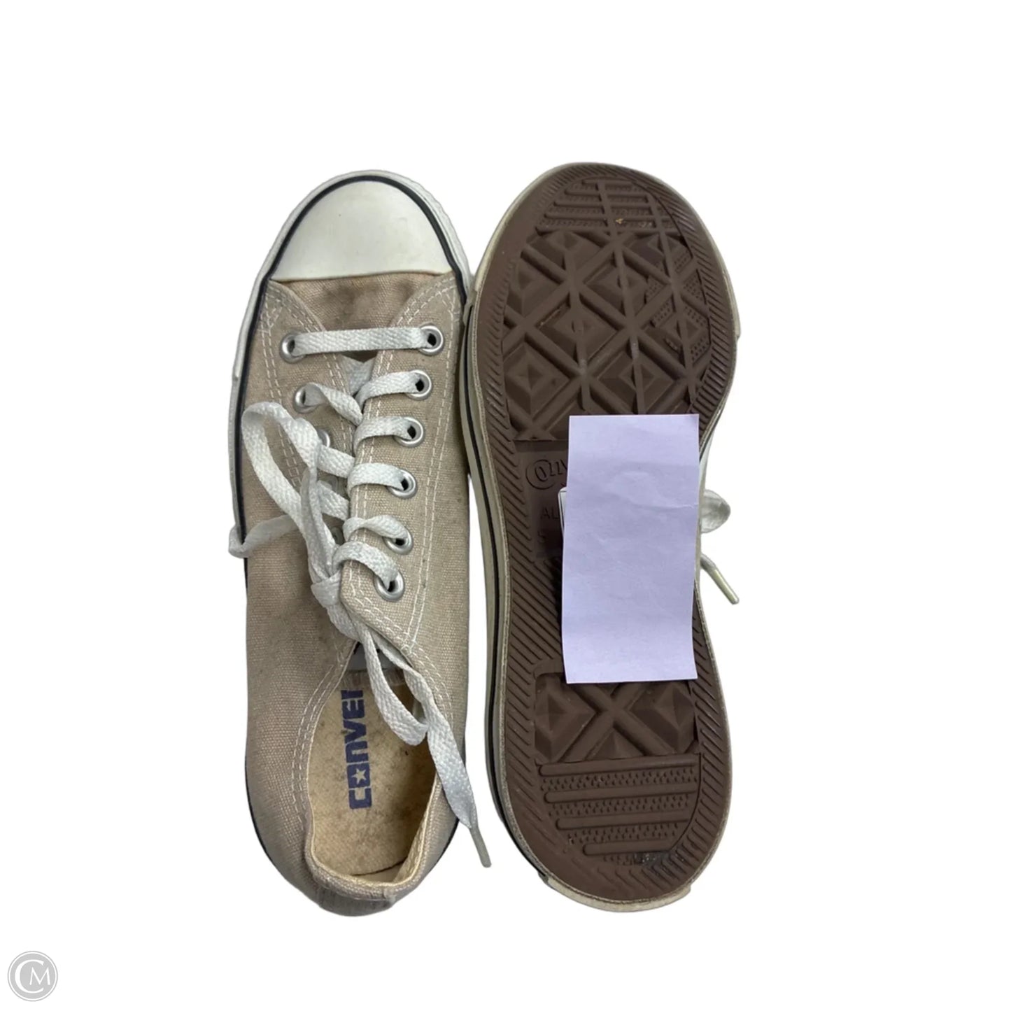 Shoes Sneakers By Converse In Taupe, Size: 7