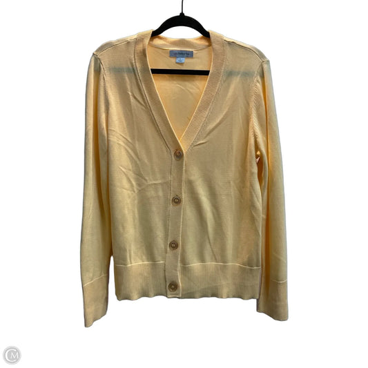 Cardigan By Liz Claiborne In Orange, Size: L