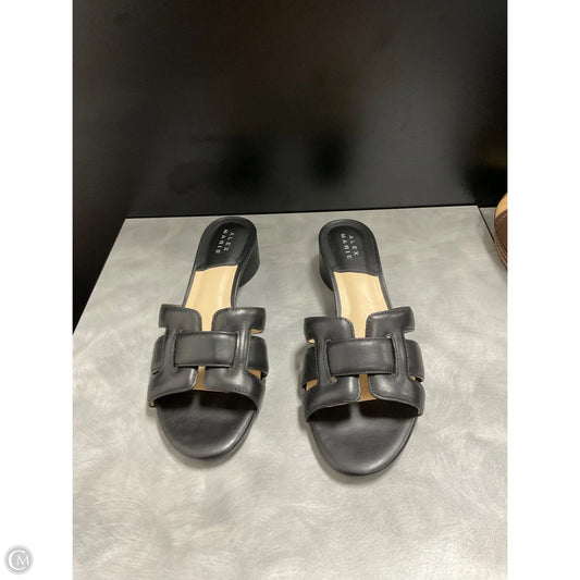 Sandals Flats By Alex Marie In Black, Size: 7.5