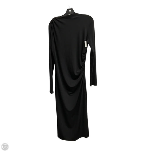 Dress Party Long By H&m In Black, Size: M
