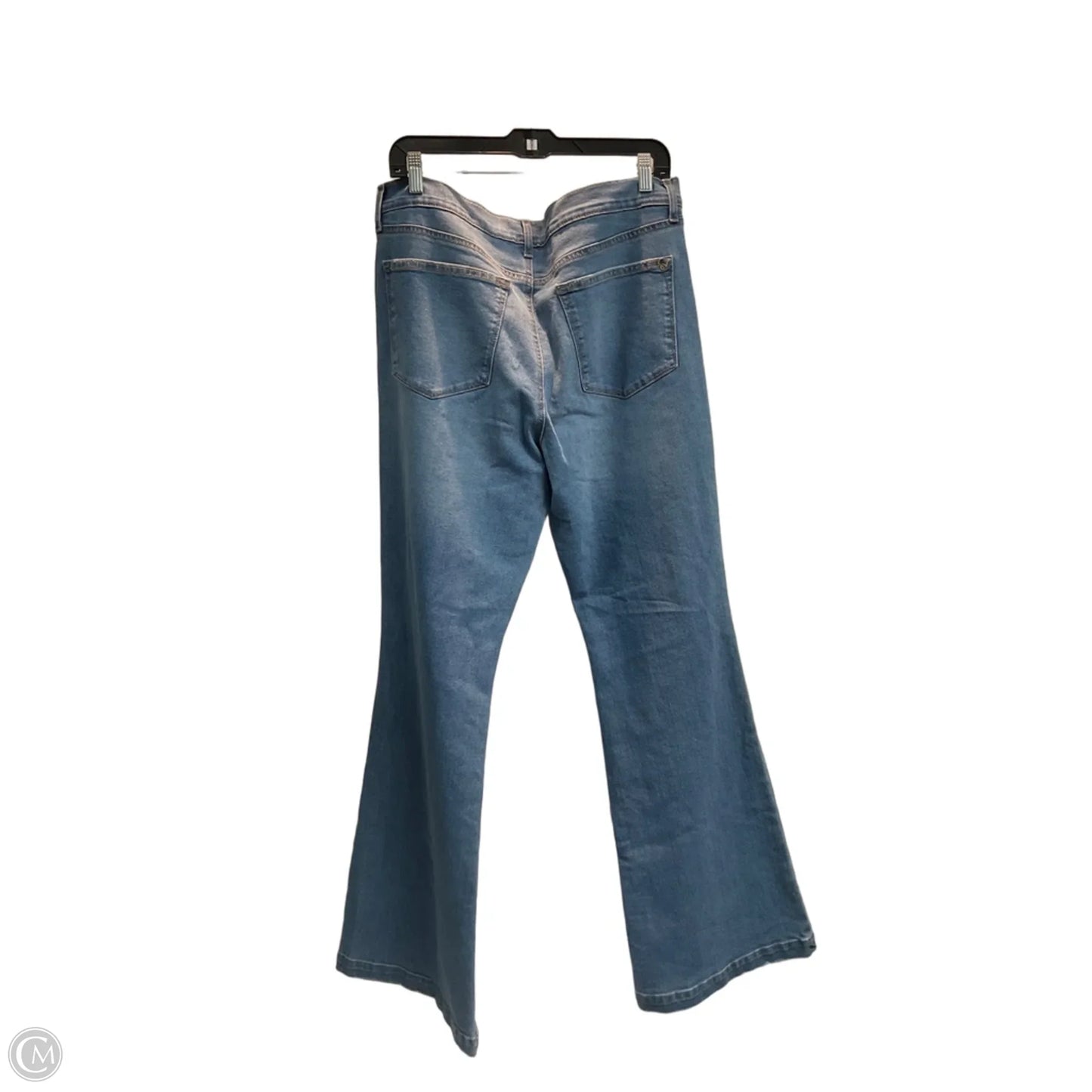 Jeans Flared By Sofia By Sofia Vergara In Blue, Size: 16