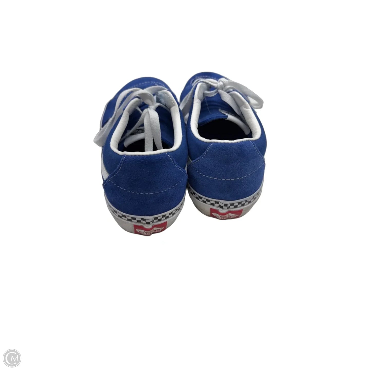 Shoes Sneakers By Vans In Blue, Size: 7.5