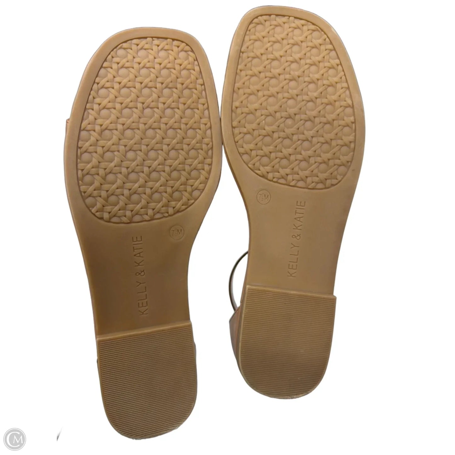 Sandals Flats By Kelly And Katie In Tan, Size: 7.5