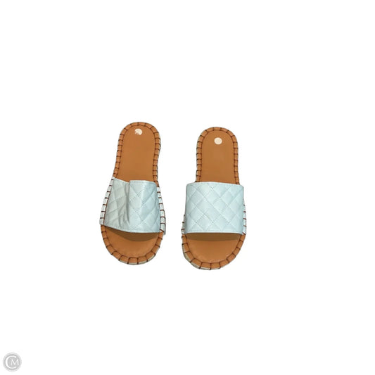 Sandals Flats By Cmf In Blue, Size: 7