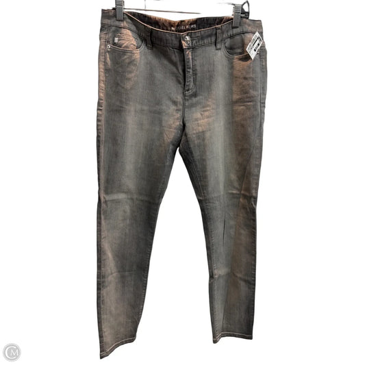Jeans Designer By Michael Kors In Grey, Size: 10