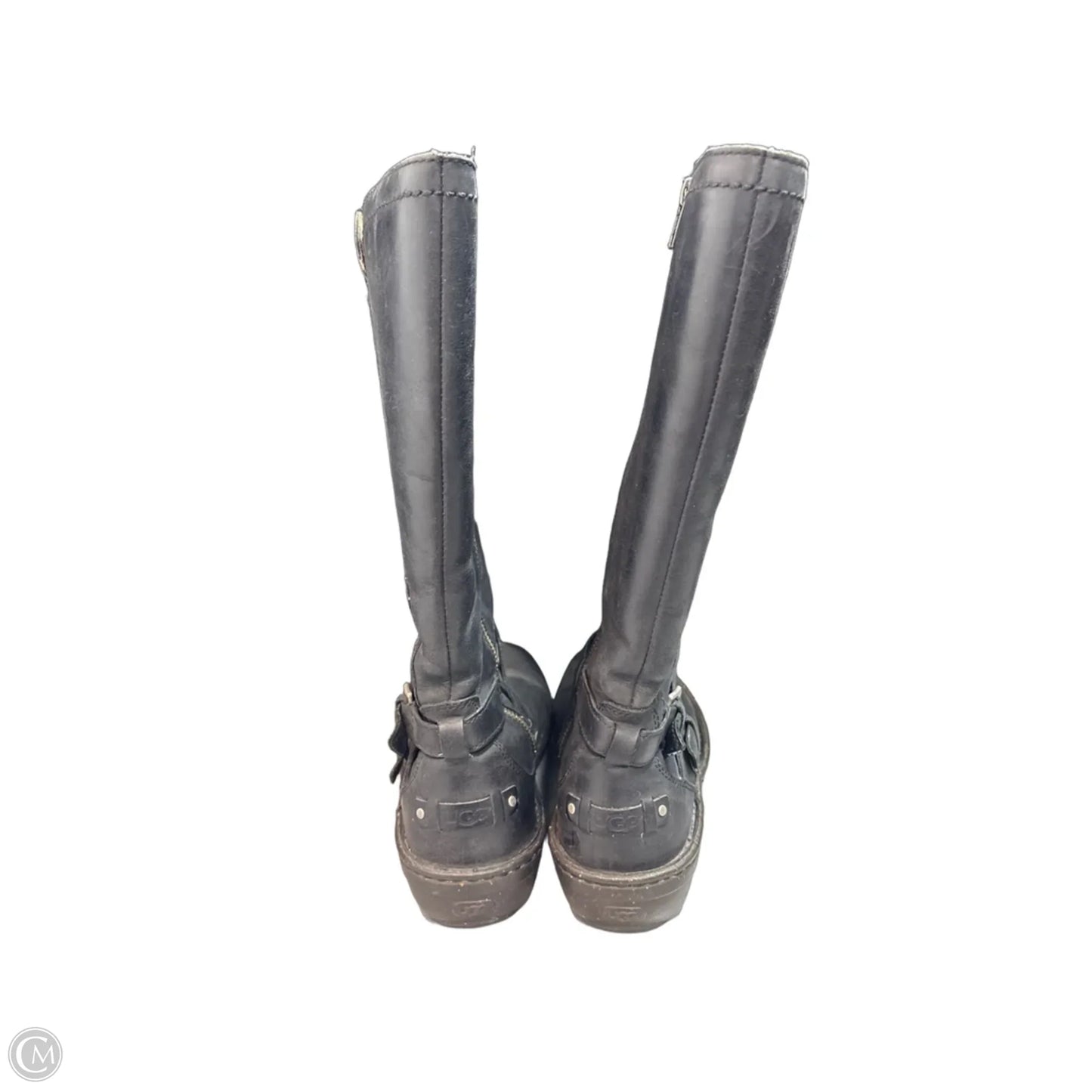 Boots Designer By Ugg In Black, Size: 7