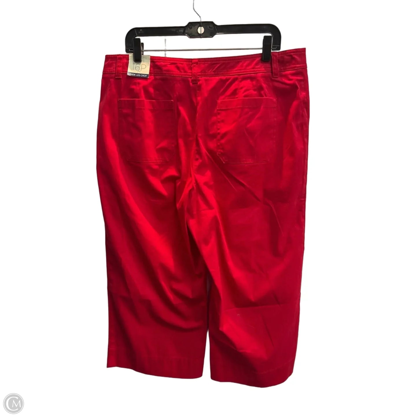Pants Wide Leg By Talbots In Red, Size: 16