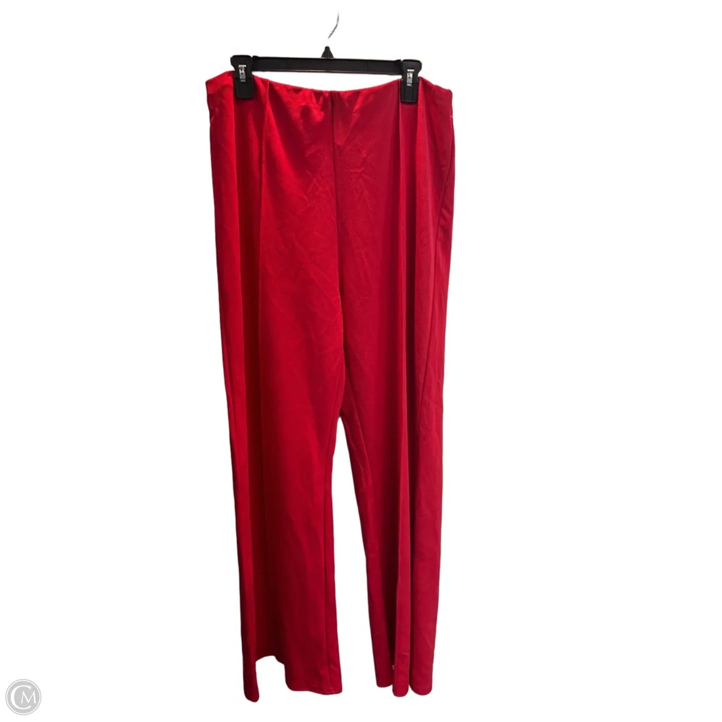 Pants Wide Leg By Missguided In Red, Size: 12