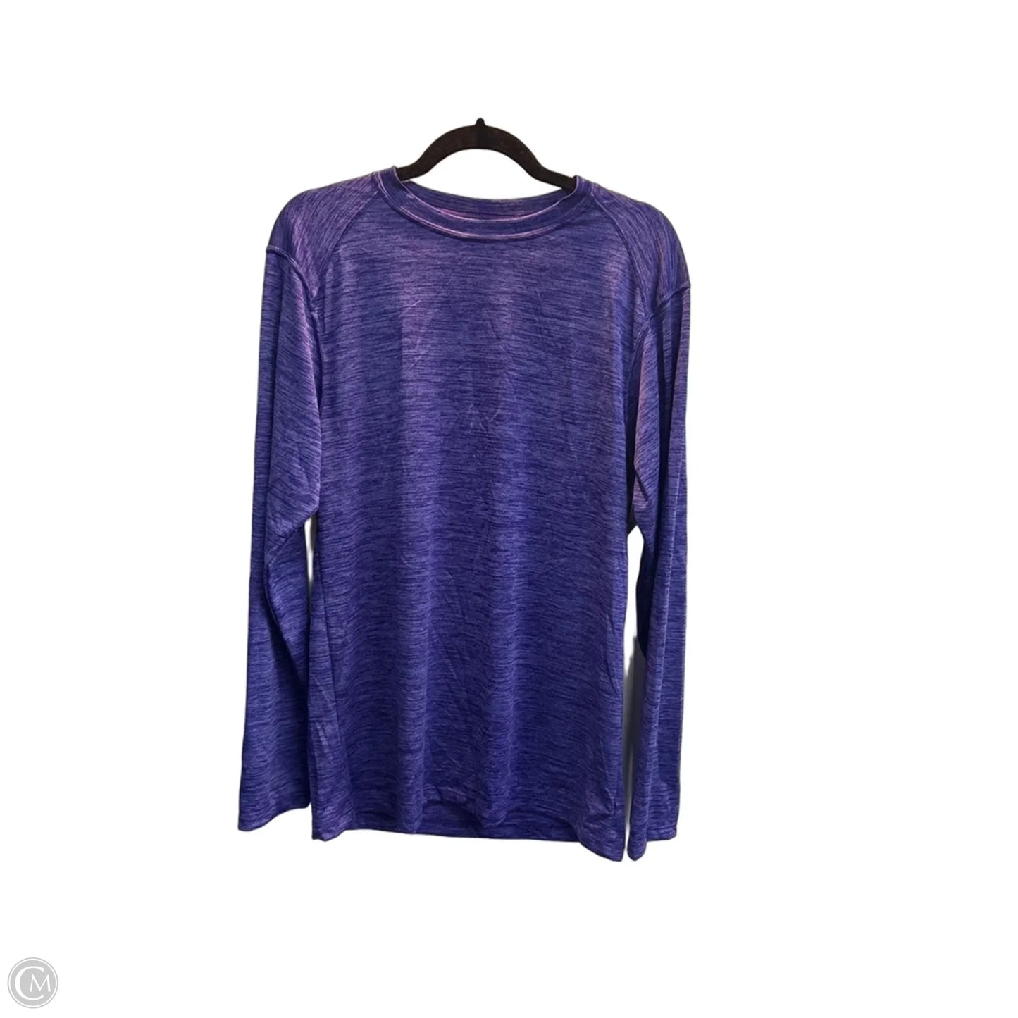Athletic Top Long Sleeve Crewneck By Clothes Mentor In Purple, Size: M
