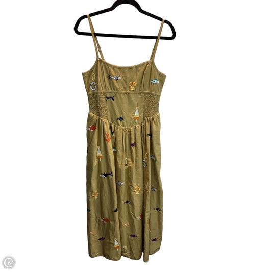 Dress Casual Midi By Maeve In Multi-colored, Size: S