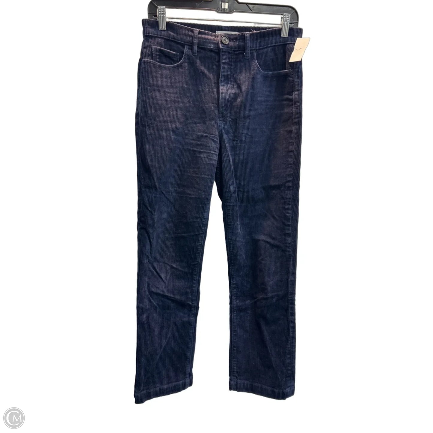 Pants Corduroy By Loft In Navy, Size: 4