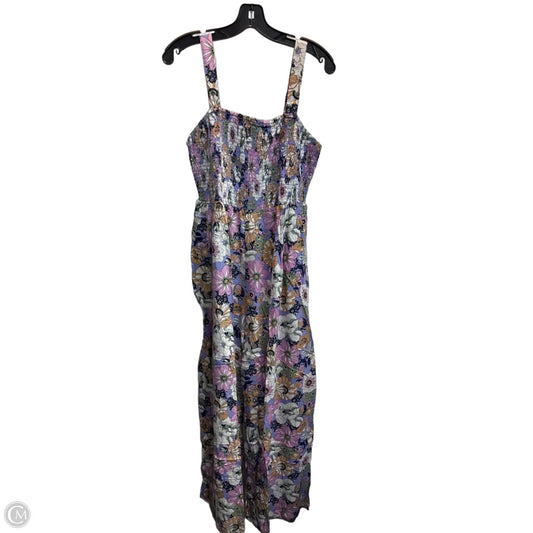 Jumpsuit By Dokotoo In Floral Print, Size: Xl