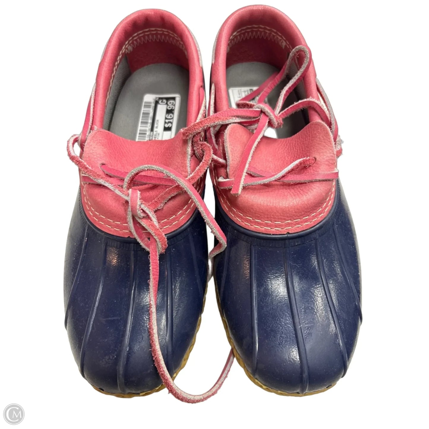 Shoes Heels Block By L.l. Bean In Blue & Pink, Size: 7