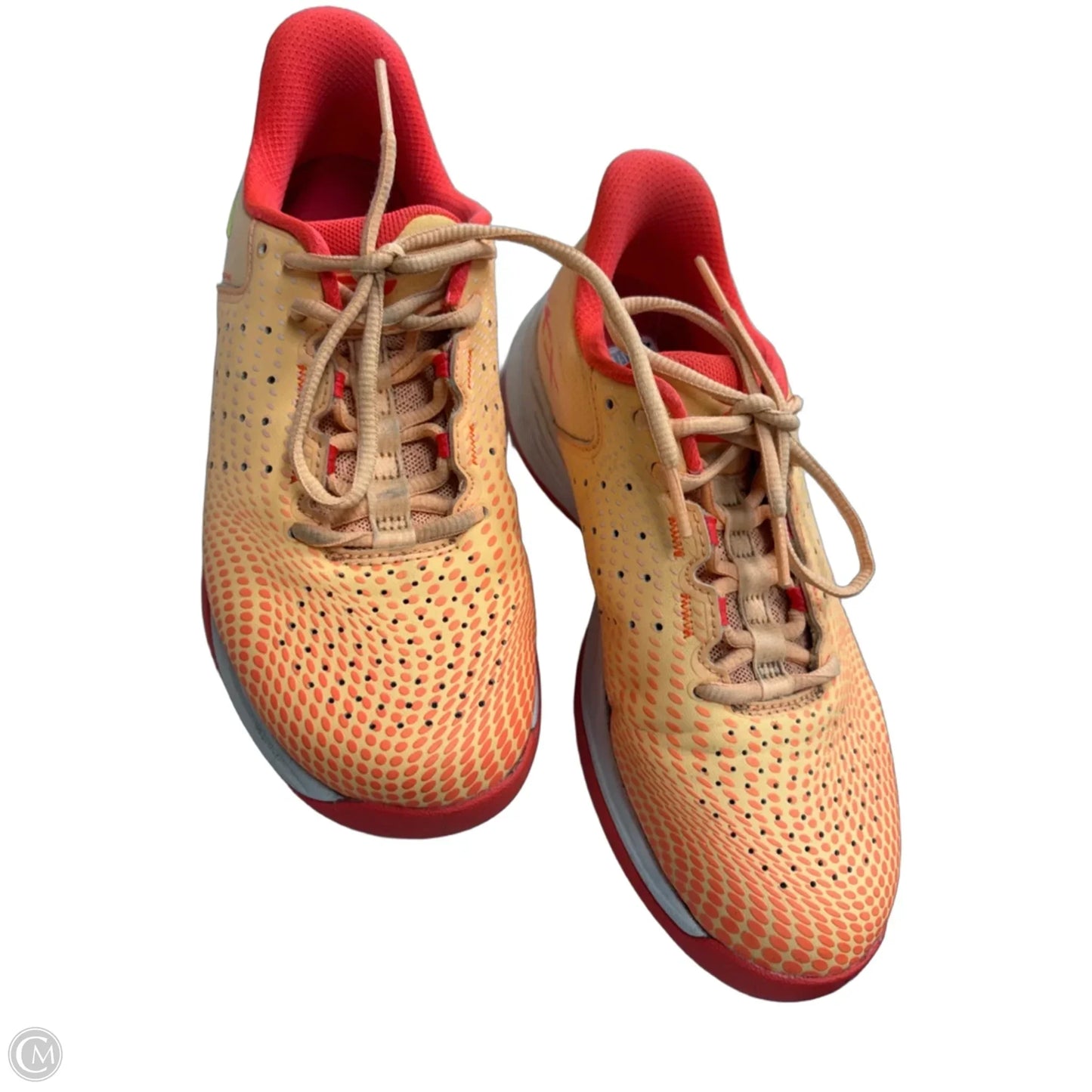 Shoes Athletic By Skechers In Orange, Size: 7