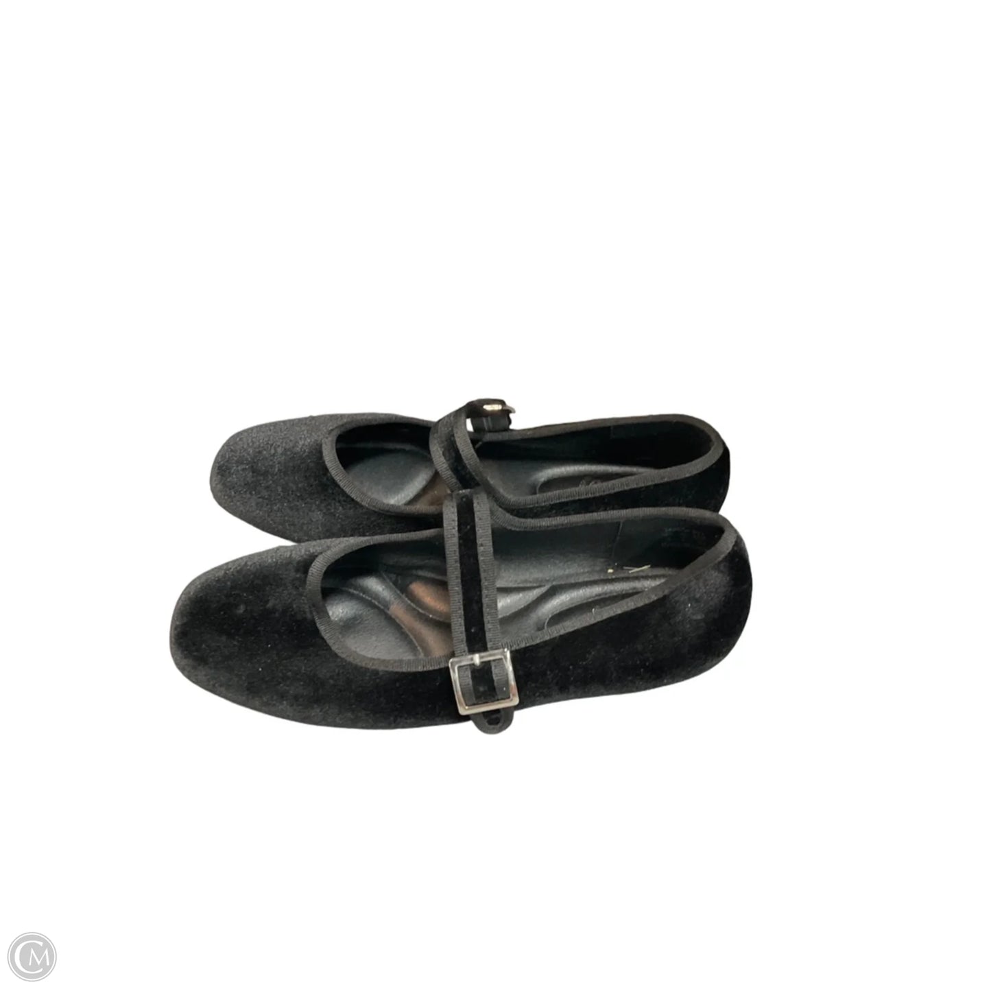 Shoes Flats By Clothes Mentor In Black, Size: 8