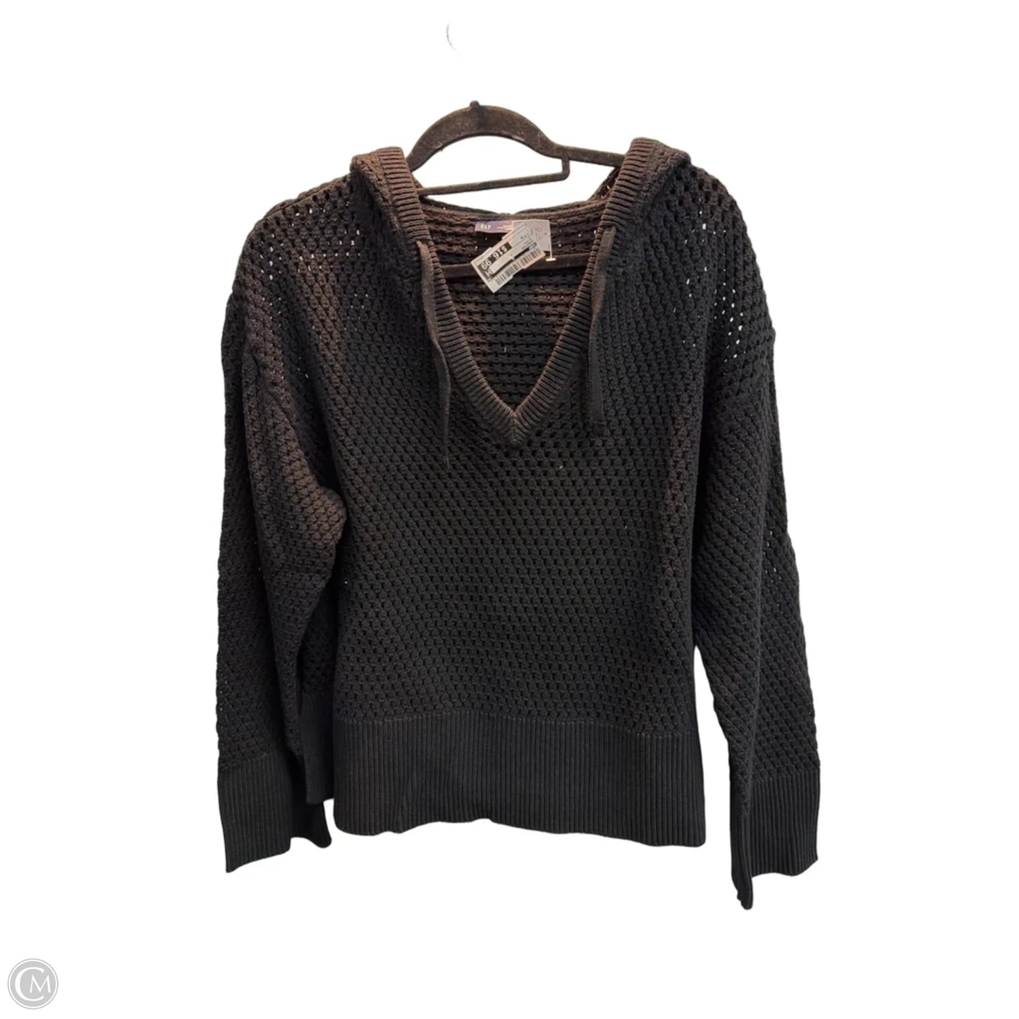 Sweater By Gap In Black, Size: M