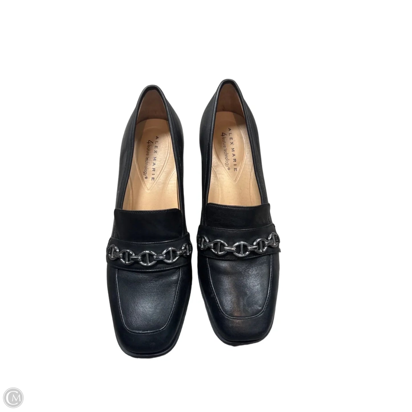 Shoes Heels Block By Alex Marie In Black, Size: 7.5