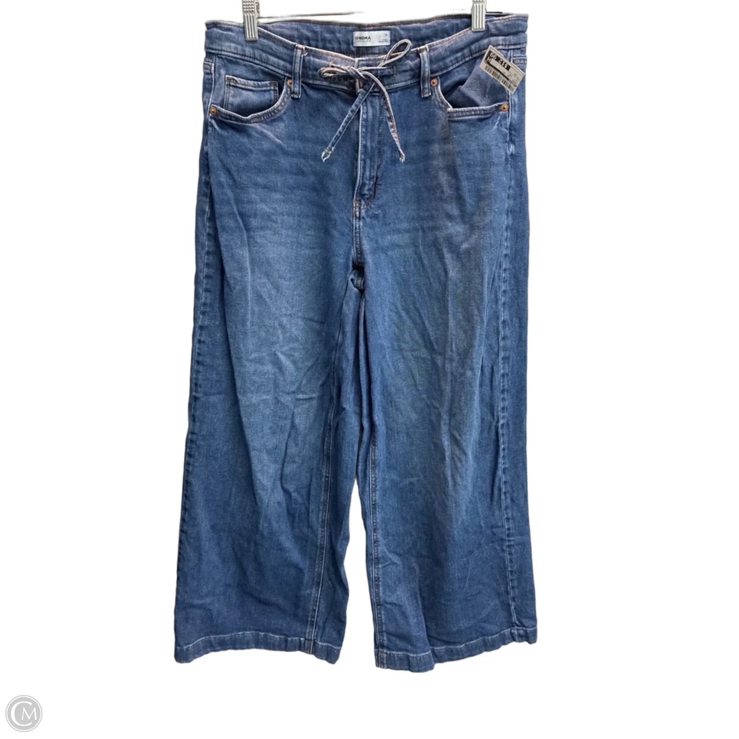 Jeans Wide Leg By Sonoma In Blue, Size: 14