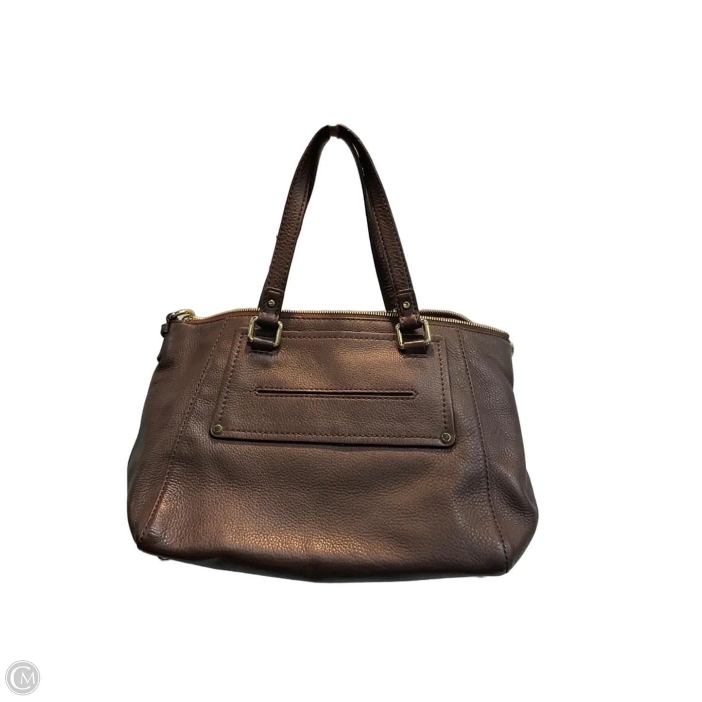 Handbag Leather By Michael By Michael Kors, Size: Medium