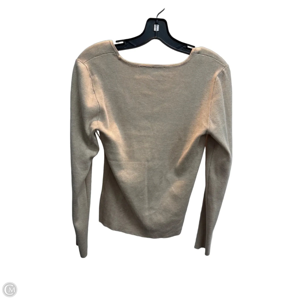 Top Long Sleeve Basic By Cyrus In Beige, Size: S