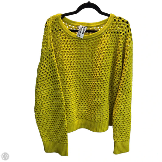 Sweater By J. Crew In Yellow, Size: Xl