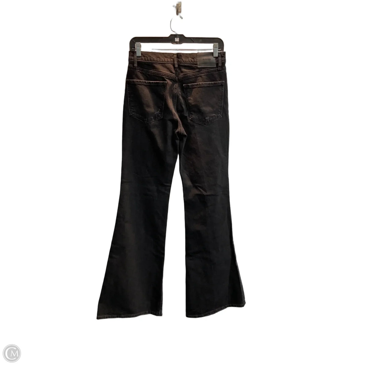 Jeans Flared By Express In Black, Size: 4