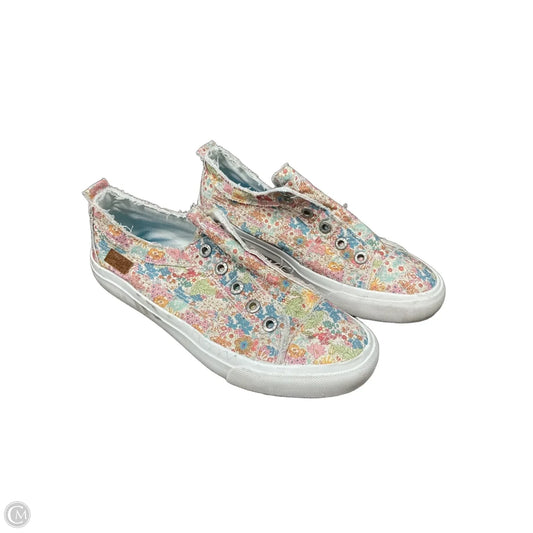 Shoes Sneakers By Blowfish In Floral Print, Size: 10