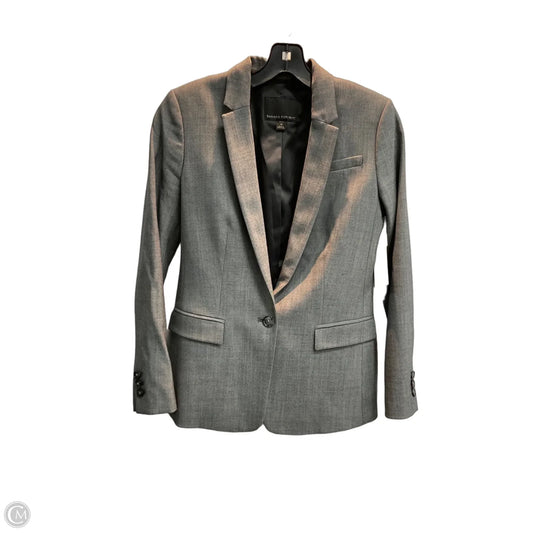 Blazer By Banana Republic In Grey, Size: Xsp